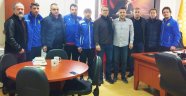 Yeni Malatyaspor altyapı antrenörleri Dekan Gündoğdu'ya ziyaret
