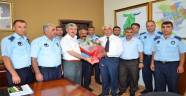 Yeşilyurt Zabıta Personellerinden Başkan Polat'a Ziyaret