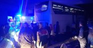 Yolcu otobüsü kaza yaptı: 9 yaralı