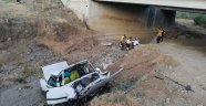 Yozgat'ta otomobil köprüden düştü: 1 yaralı
