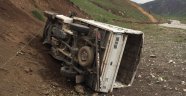 Yüksekova-Van karayolunda iki kaza