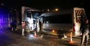 Zonguldak'ta tır ile okul servisi çarpıştı: 1 ölü