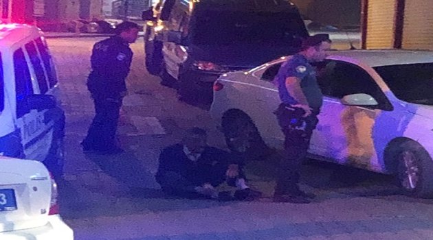 Tacizciyi linçten polis kurtardı!