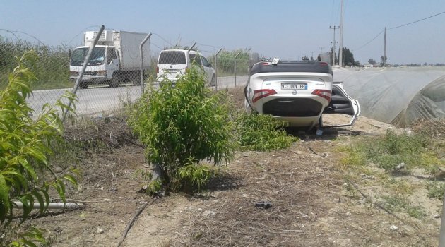 Tarsus'ta trafik kazaları: 1 ölü 1 yaralı