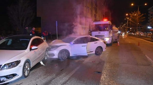 Tatvan'da trafik kazası: 1 yaralı
