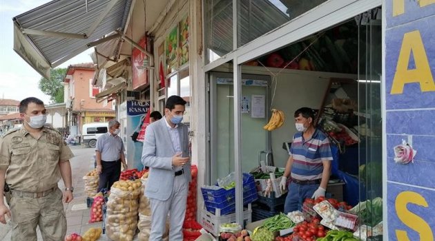 Teke'den sosyal mesafe uyarısı!