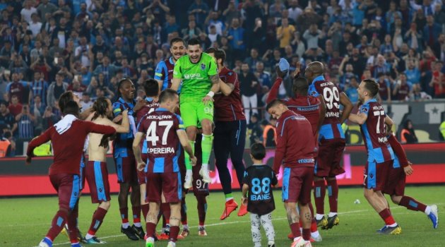 Trabzonspor, liderin ardından en iyi iç saha takımı oldu