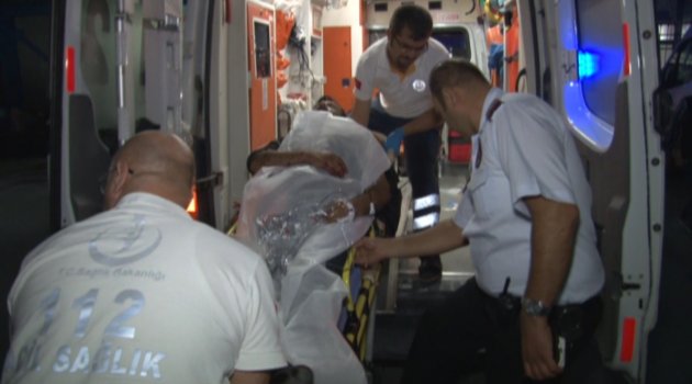 Tren garında intihar girişimi