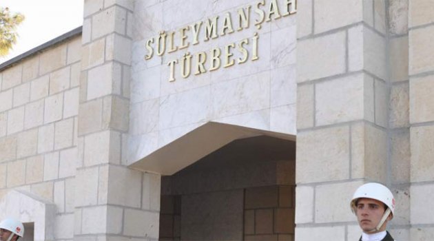 TSK'dan Süleyman Şah Türbesi'ne operasyon
