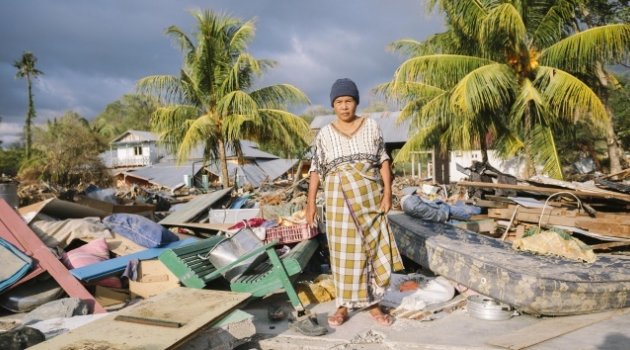 Tsunami Palu'nun tüm köyleri yerle bir etti