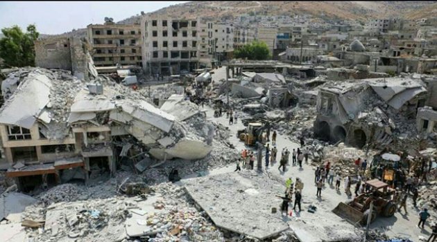 Türkiye sınırındaki İdlib'de Suriye uçağı düştü: 35 ölü