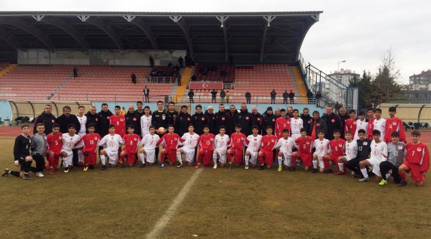U14 Milli Takım seçme maçlarının Kayseri etabı tamamlandı