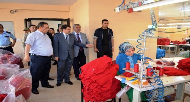 Vali Şahin Doğanşehir'de İncelemelerde Bulundu