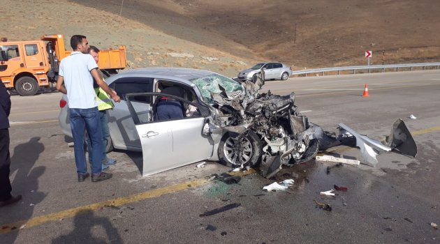 Van'da trafik kazası:4 yaralı