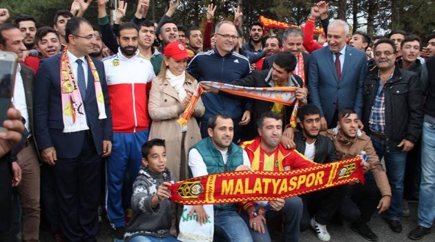 Yeni Malatyaspor, Elazığ'a uğurlandı