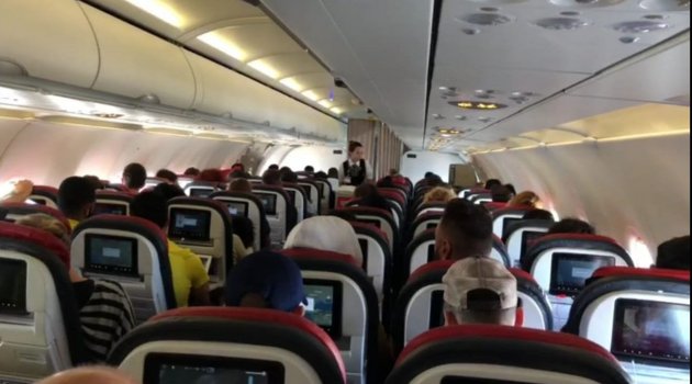 Yeni Malatyaspor'u Slovenya'ya götüren uçağın pilotu Beşiktaşlı olunca