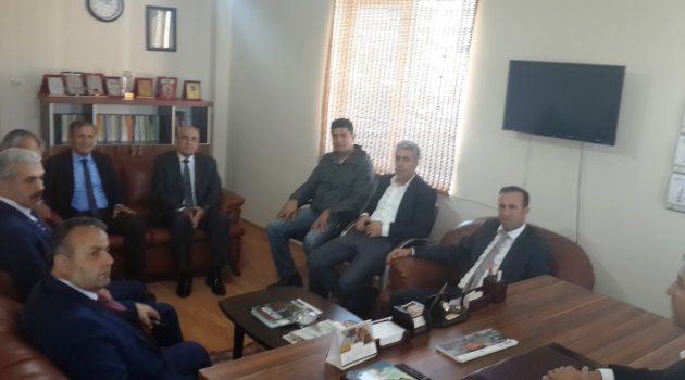 Yeni Malatyaspor yönetiminden Ziraat Mühendisleri Odasına ziyaret
