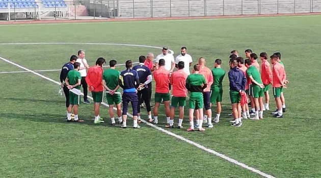 Yeşilyurt Belediyespor'da Kilis Belediyespor maçı hazırlıkları sürüyor