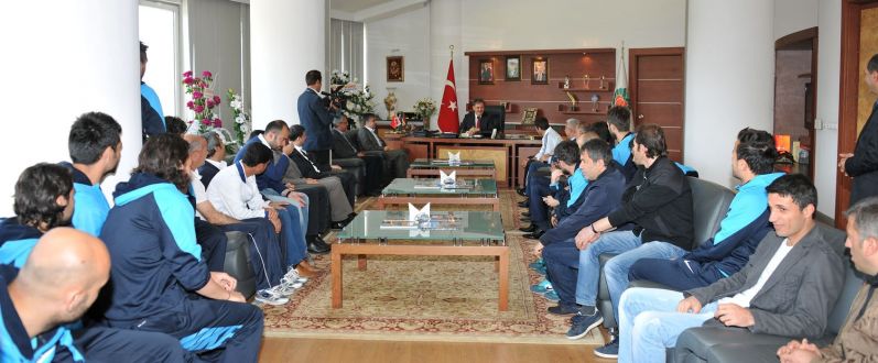 YMS'DEN, ÇAKIR'A HAYIRLI OLSUN ZİYARETİ