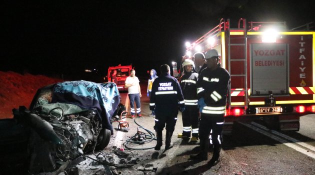 Yozgat'ta trafik kazası: 1 uzman onbaşı hayatını kaybetti