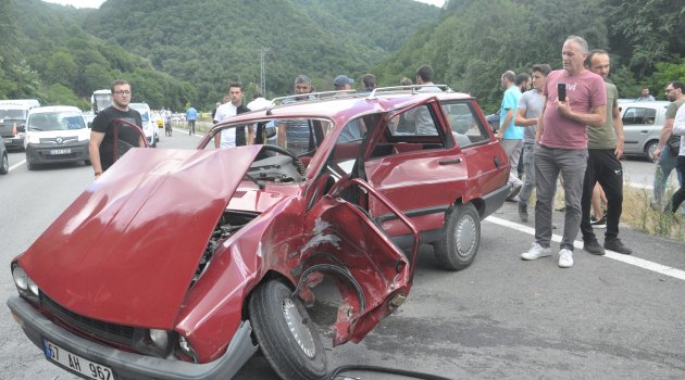 Zonguldak'ta kaza: 1'i ağır 5 kişi yaralandı