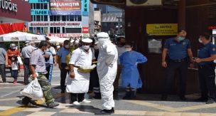 Karantinadan kaçtı denetimlerde yakalandı