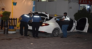 Kurşunlanan sürücü kaza yaptı: 1 yaralı 