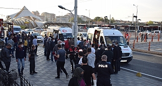 Suriyeli iki grup böyle kavga etti!