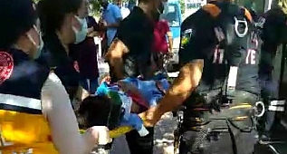 Kuyuya düşen küçük kız kurtarıldı