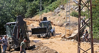 Sulama kanalı patladı: 2 yaralı