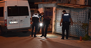 'Ölmeye geldim' dedi bacağından vuruldu 