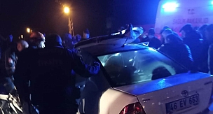 Malatya'da feci kaza: 4 yaralı 