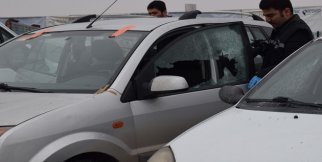 Hastane bahçesinde silahlı çatışma çıktı