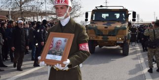 Malatya Şehidini uğurladı