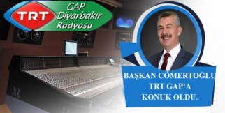 Başkan Cömertoğlu TRT GAP Diyarbakır'ın Konuğu Oldu