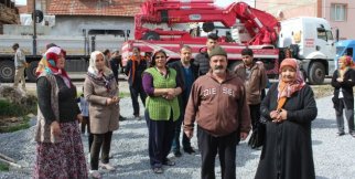 Mahalle sakinlerinden baz istasyonu tepkisi