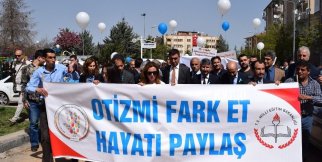Malatya'da 'Otizm Farkındalık' Yürüyüşü