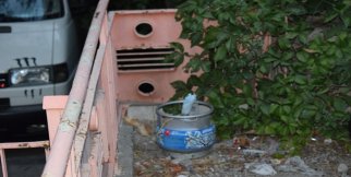 Piknik tüplü saldırı son anda fark edildi