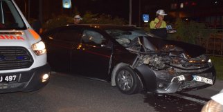 Bakan Konvoyunda kaza: 4 polis yaralı