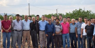 Mahalleliden çimento fabrikası kurulmasına tepki