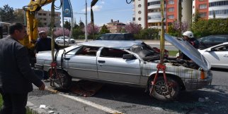 Malatya'da otomobil takla attı: 1 yaralı