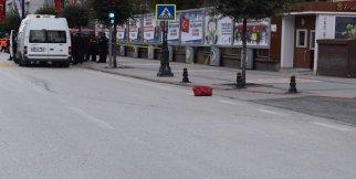 Şehir merkezinde şüpheli çanta paniği
