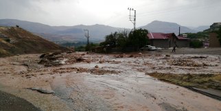 Malatya’da sağanak yağış sele neden oldu