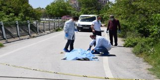 Yolda koşarken hayatını kaybetti