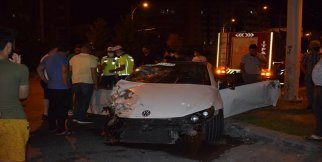 Malatya'da feci kaza : 5 yaralı